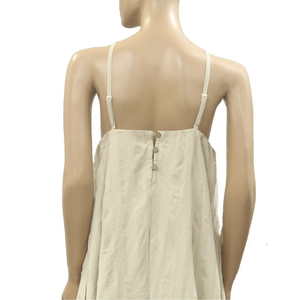 Free People Free-est All for Sun Long Stunning Maxi Dress Billowy Tube L 286811 - Picture 8 of 9